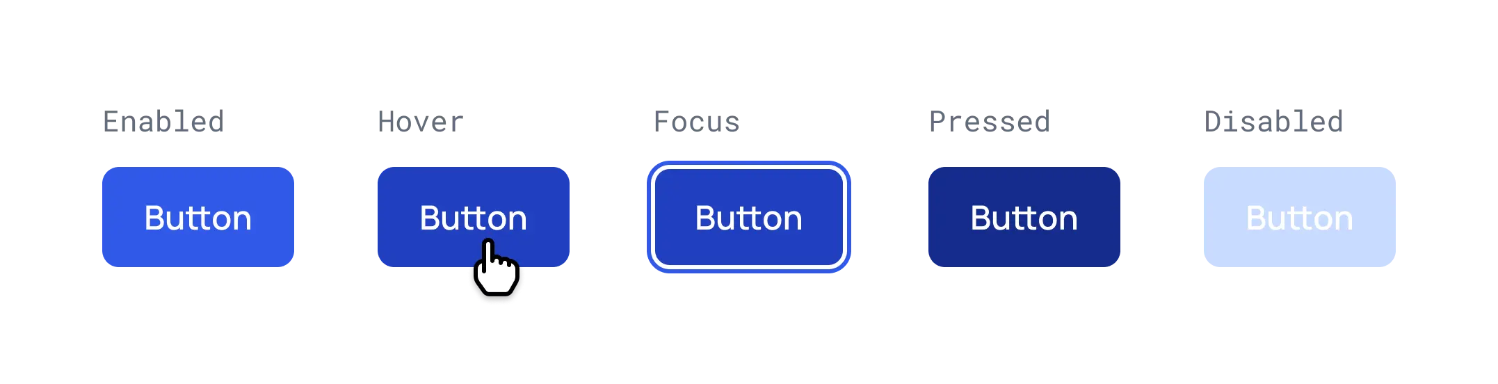 Button states